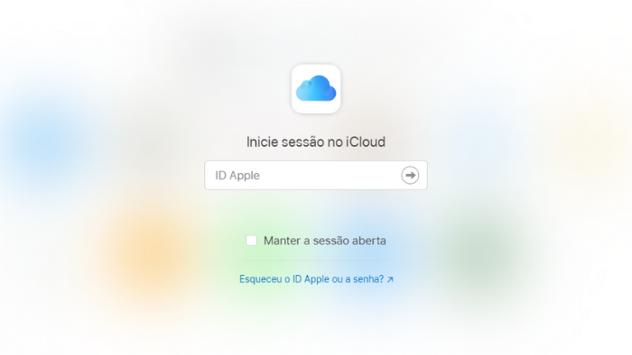 screenshot login icloud