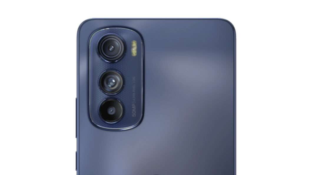 Motorola Edge 30: câmera tripla de 50 MP é um dos destaques do lançamento (Imagem: Divulgação/Motorola)