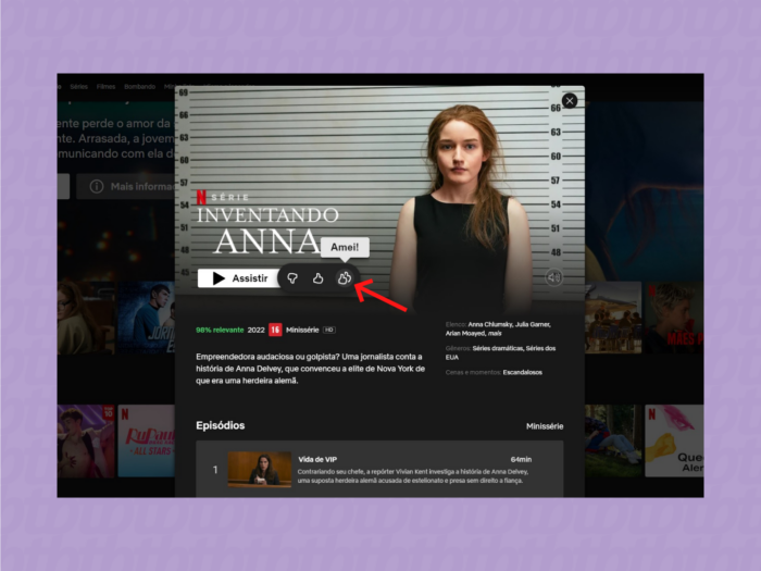 Netflix lança botão para curtir duas vezes aquela série da qual você é fã / Netflix / Reprodução