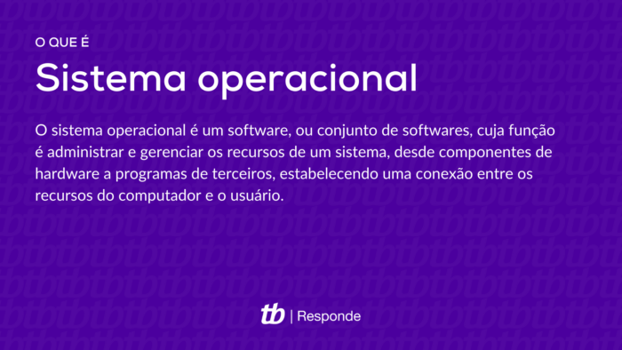 O que é um sistema operacional?