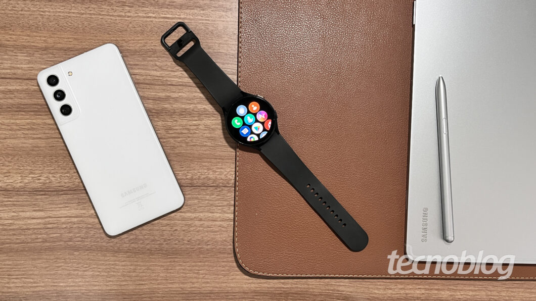 Samsung Galaxy Watch 4 (Imagem: Darlan Helder/Tecnoblog)