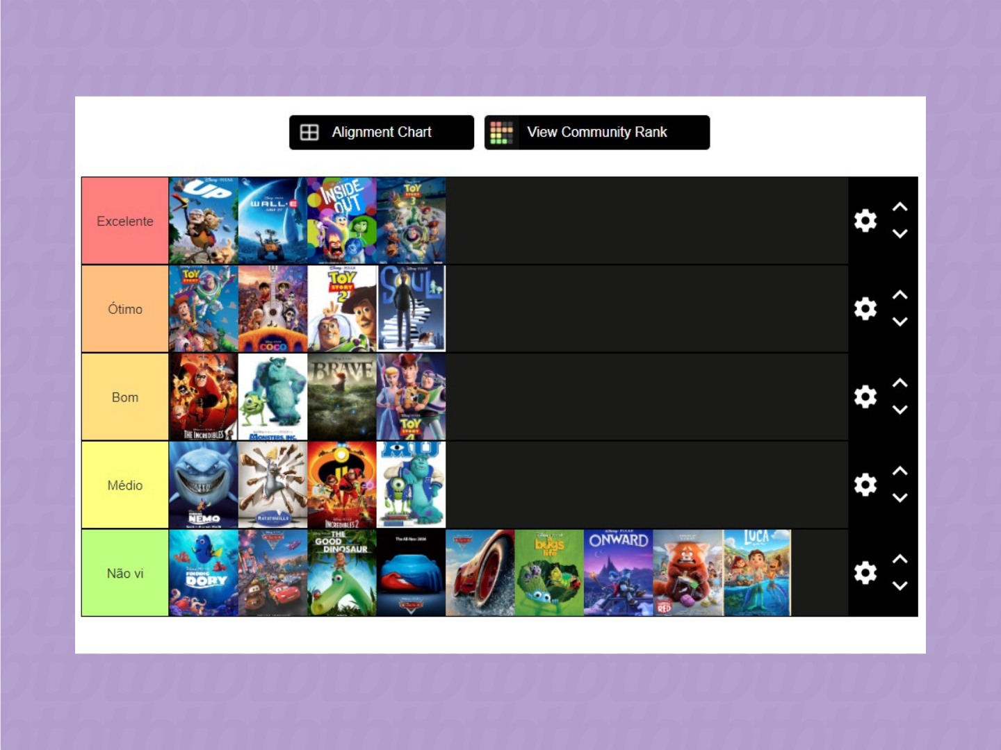 How to create a tier list online / TierMaker / Playback