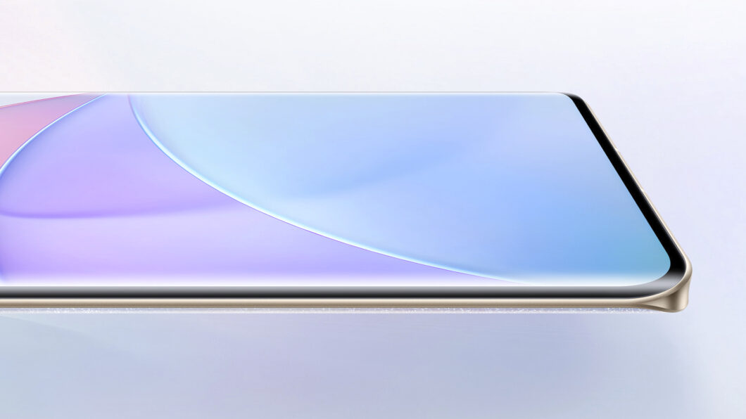 Tela do Xiaomi Civi 1S possui laterais curvadas (Imagem: Divulgação/Xiaomi)
