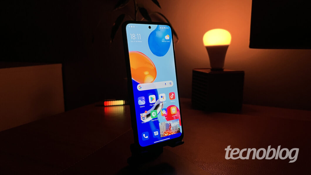 Xiaomi Redmi Note 11 (Imagem: Darlan Helder/Tecnoblog)