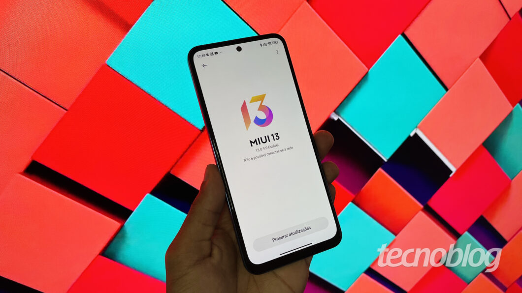 Xiaomi Redmi Note 11 com MIUI 13 (Imagem: Darlan Helder/Tecnoblog)