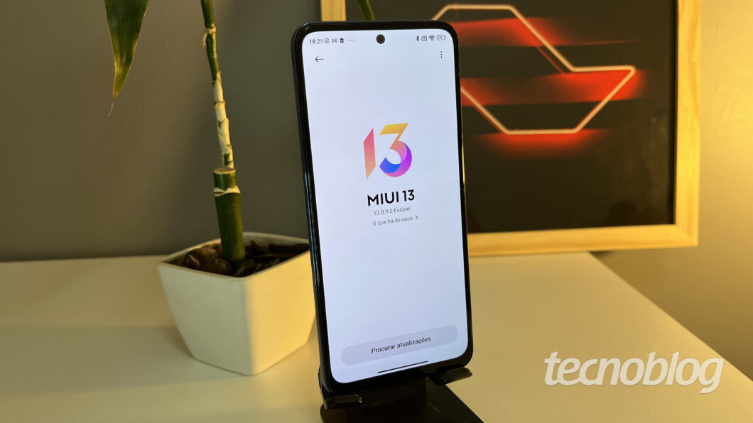 Xiaomi Redmi Note 11 com MIUI 13 (Imagem: Darlan Helder/Tecnoblog)