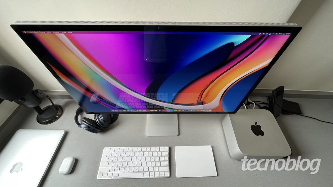 Apple Studio Display (Imagem: Darlan Helder/Tecnoblog)