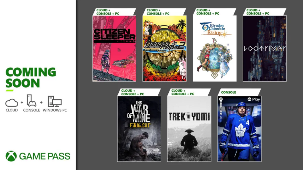 Lista de jogos do Game Pass de maio (Imagem: Divulgação/Microsoft)