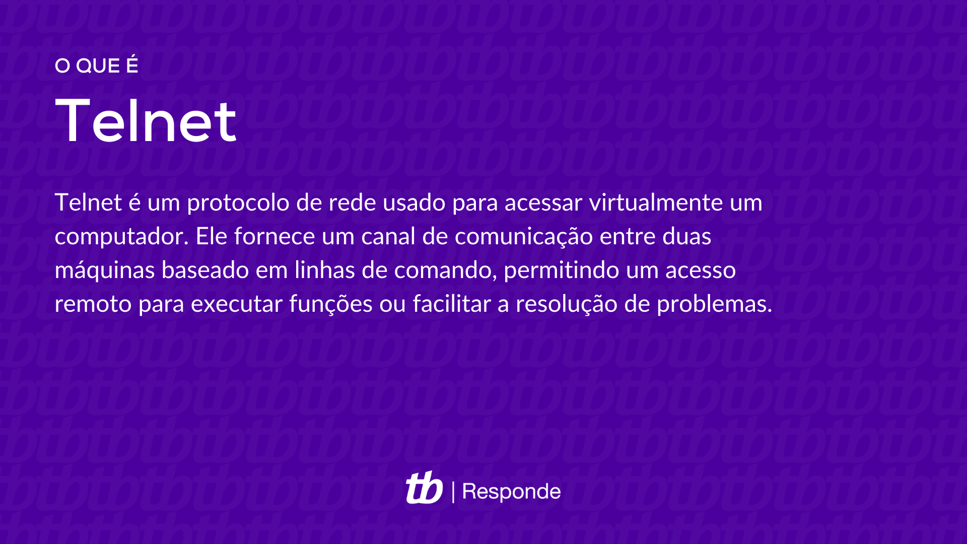 Comandos do protocolo de comunicação