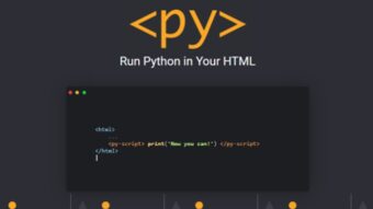 PyScript é um projeto que roda programas em Python diretamente no navegador