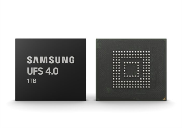 Chip Samsung UFS 4.0 (imagem: divulgação/Samsung)
