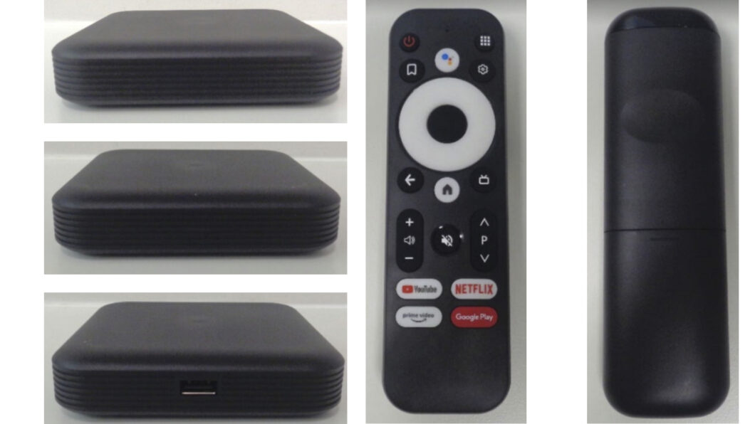 TV Box da ZTE é homologado pela Anatel com atalhos para a Netflix e YouTube no controle remoto (Imagem: Reprodução/Anatel)