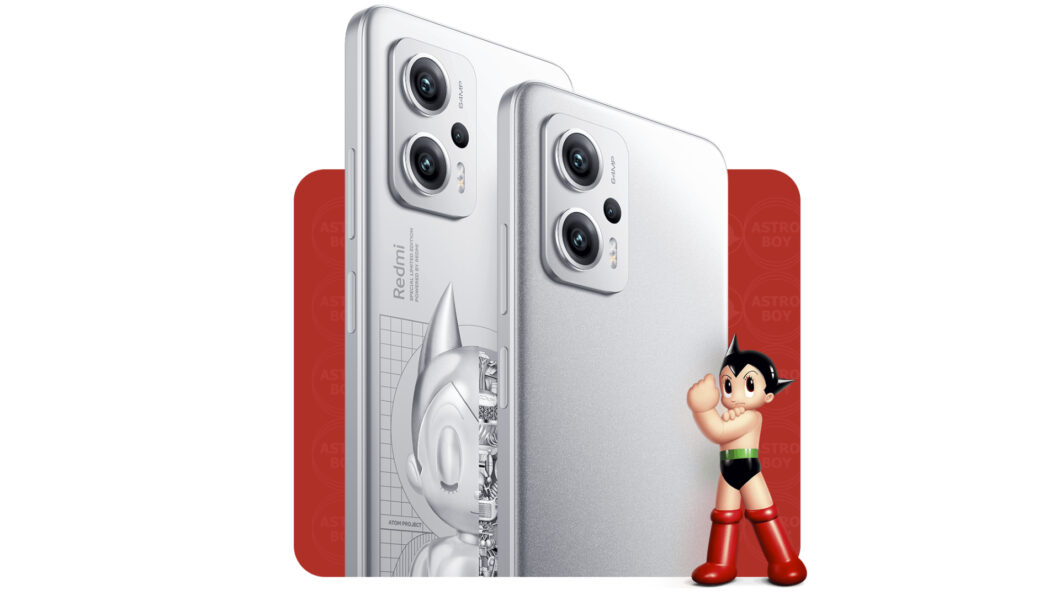 Redmi Note 11T Pro e Redmi Note 11T Pro+ são anunciados com edição especial do Astro Boy (Imagem: Divulgação/Xiaomi)