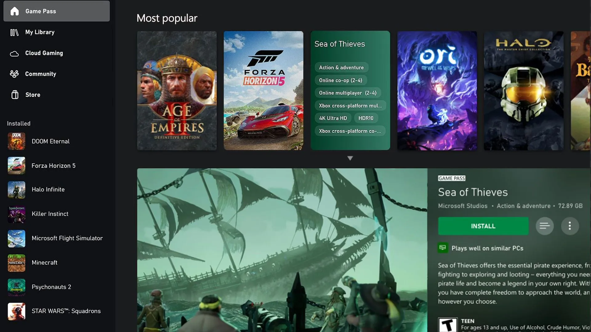Xbox app nao reconhece HD para instalar jogos - Microsoft Community