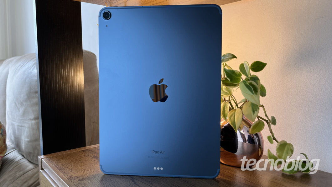 iPad Air 5 (Apple M1 (Imagem: Darlan Helder/Tecnoblog)
