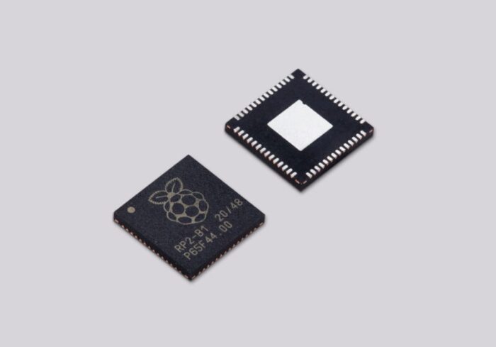 O chip RP2040 (imagem: reprodução/Raspberry Pi)