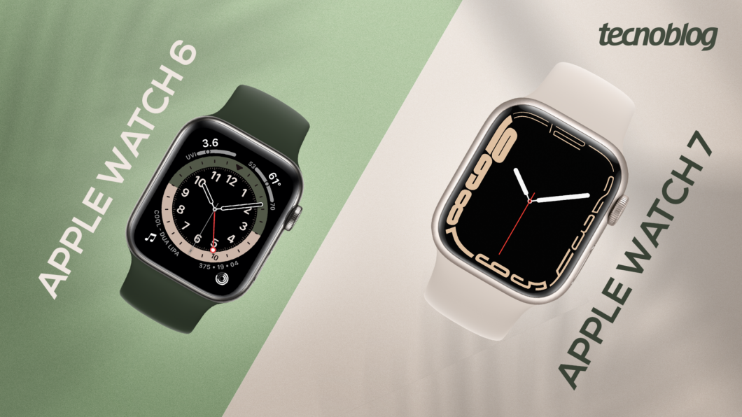 Apple Watch Series 6 ou Series 7: qual a diferença? (Imagem: Vitor Pádua/Tecnoblog)
