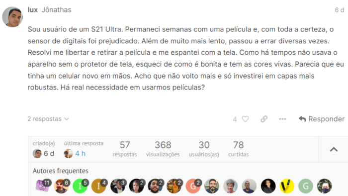   necess rio usar pel cula no celular  As discuss es na Comunidade do TB   Tecnoblog - 15