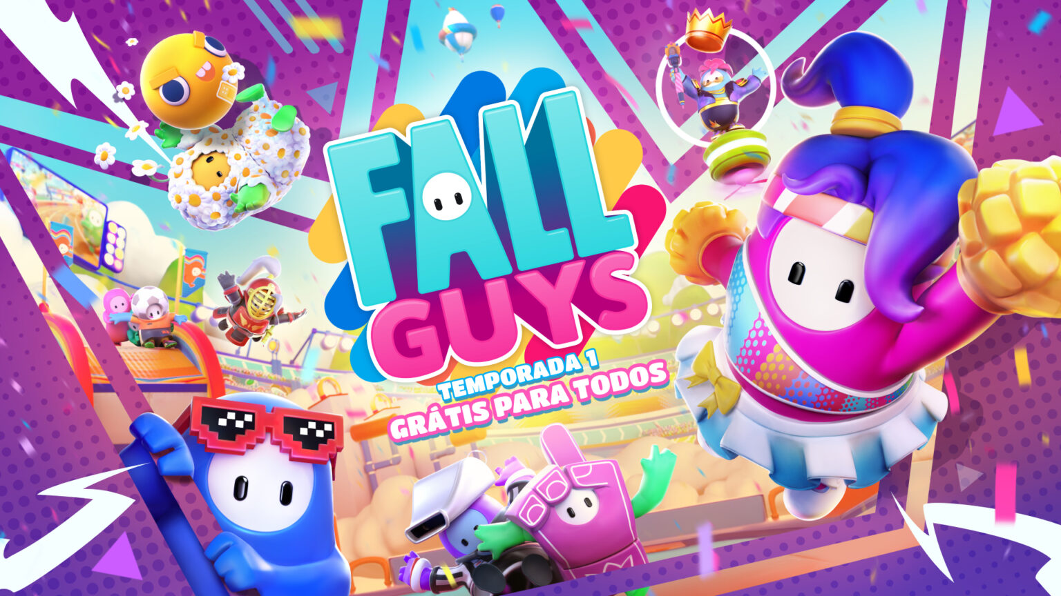 Fall Guys se torna grátis com crossplay em consoles e PC, nesta terça ...