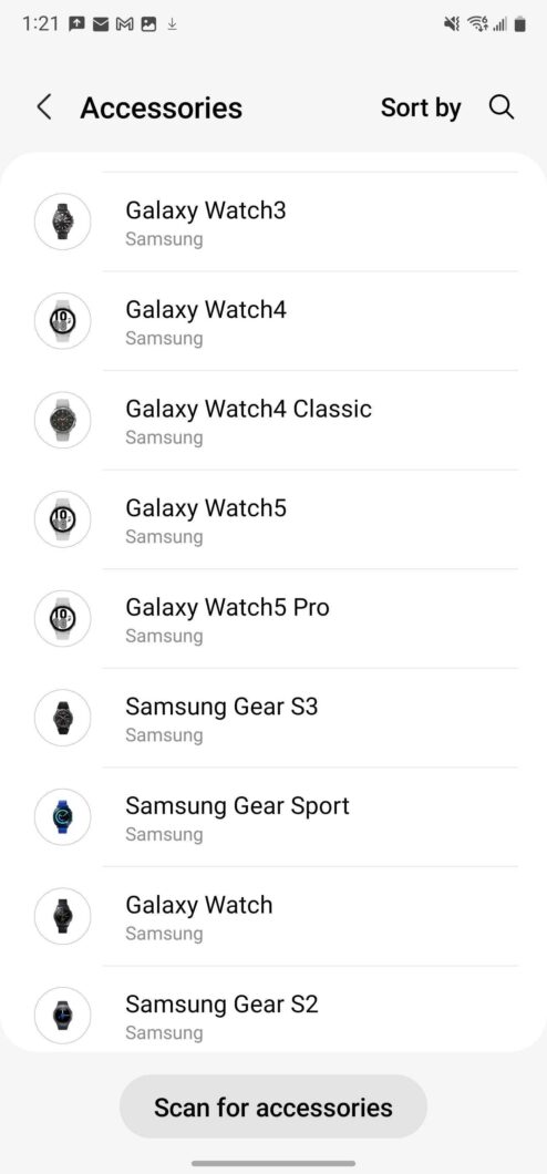 Galaxy Watch 5 aparece em beta do Samsung Health (Imagem: Reprodução/9to5Google)