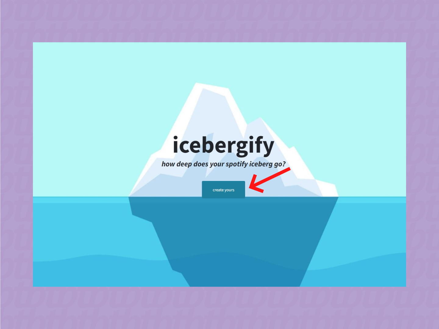 Como ver o seu iceberg do Spotify com artistas mais ouvidos na plataforma / Icebergify / Reprodução