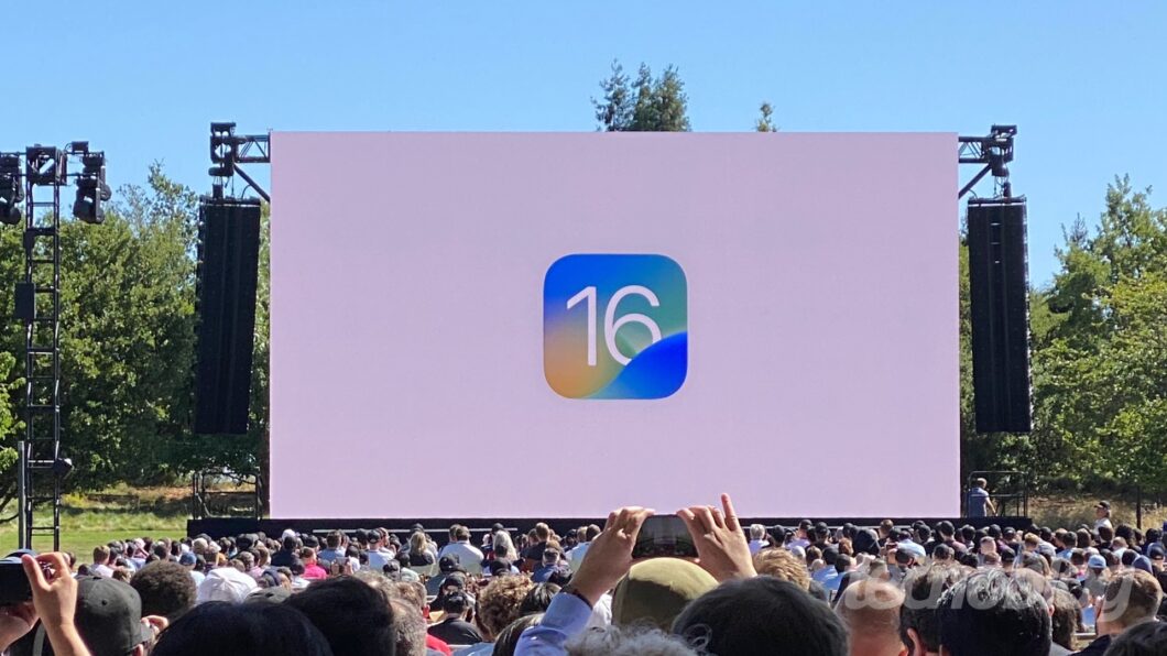 iOS 16 é apresentado na WWDC 2022 (Imagem: Felipe Ventura/Tecnoblog)