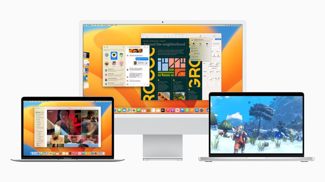 macOS 13 Ventura em Macs (imagem: divulgação/Apple)