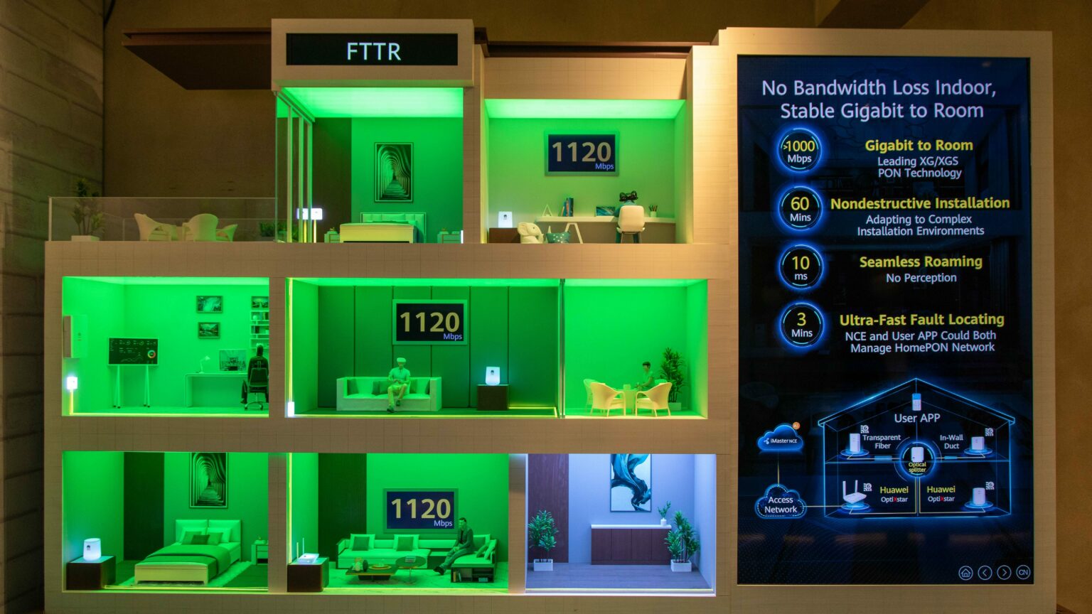 Oi Lan a Fibra X Com Cabo ptico Transparente Para Melhorar Internet Em