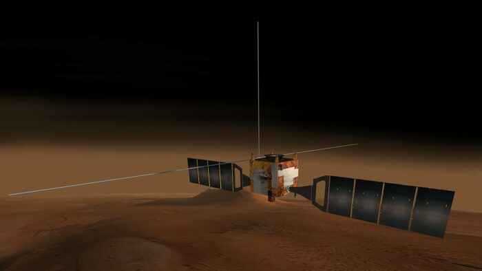 Sonda Mars Express, lançada em 2003, recebe atualização feita no Windows 98