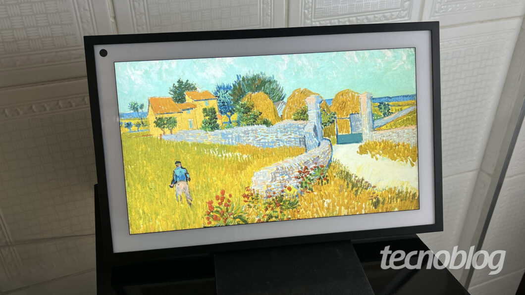 Amazon Echo Show 15 (Imagem: Darlan Helder/Tecnoblog) 