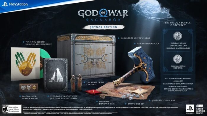 inicia pré-venda de bundle do PS4 com God of War: Ragnarok