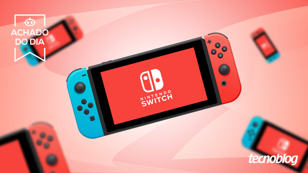 Nintendo Switch está à venda por R$ 1.999 no Amazon Prime Day 2022 (Imagem: Vitor Pádua/Tecnoblog)