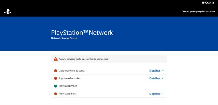 Sony reconhece instabilidade na PlayStation Network