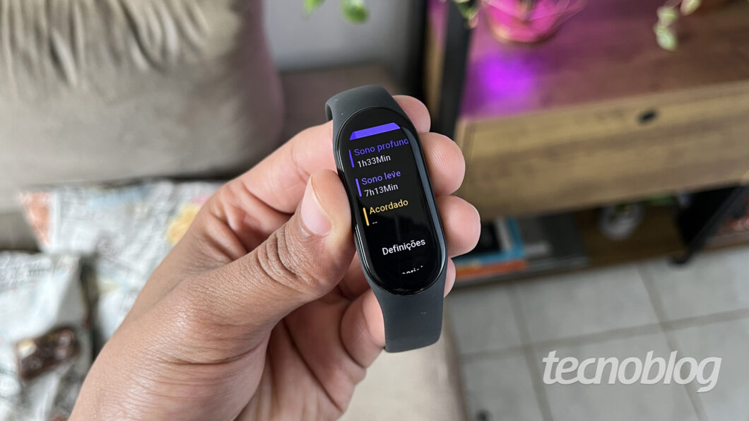 Xiaomi Band 7 estreia com novas métricas de saúde