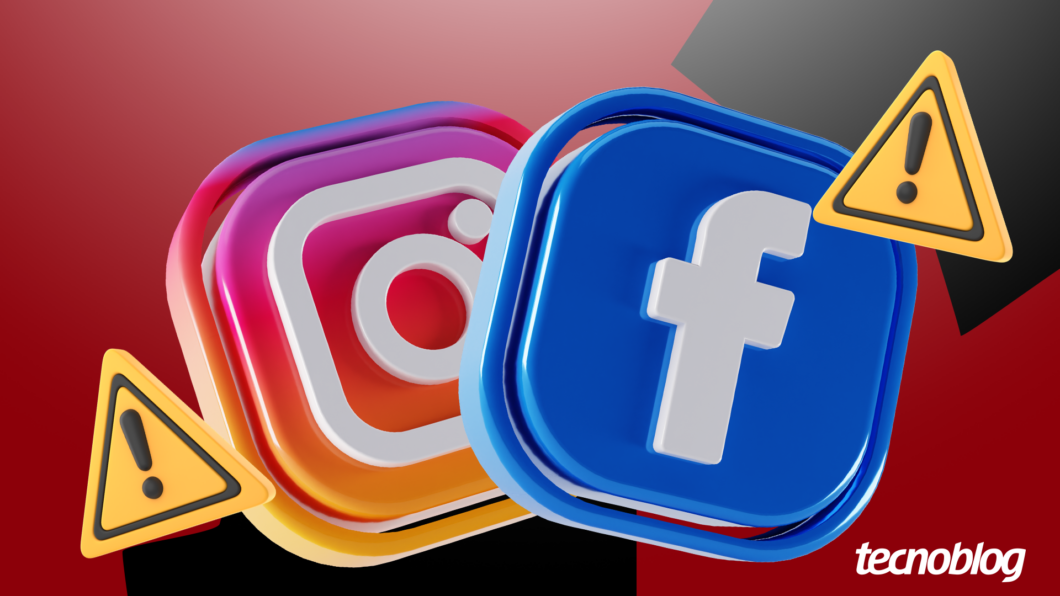 Facebook e Instagram fora do ar