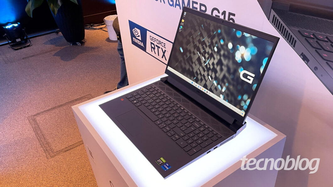 Dell G15 (imagem: Emerson Alecrim/Tecnoblog)