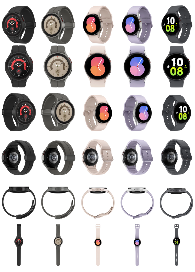 Renderiza  es mostram poss veis cores da linha Galaxy Watch 5   Tecnoblog - 51