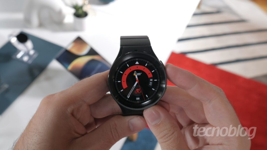 Samsung Galaxy Watch 5 Pro (Imagem: Paulo Higa/Tecnoblog)