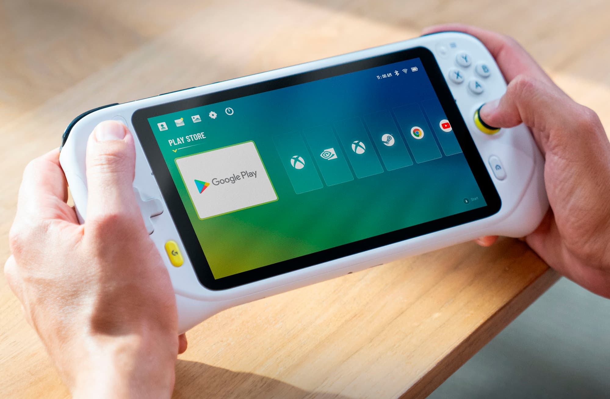Console portátil da Logitech vai rodar jogos na nuvem e apps para Android