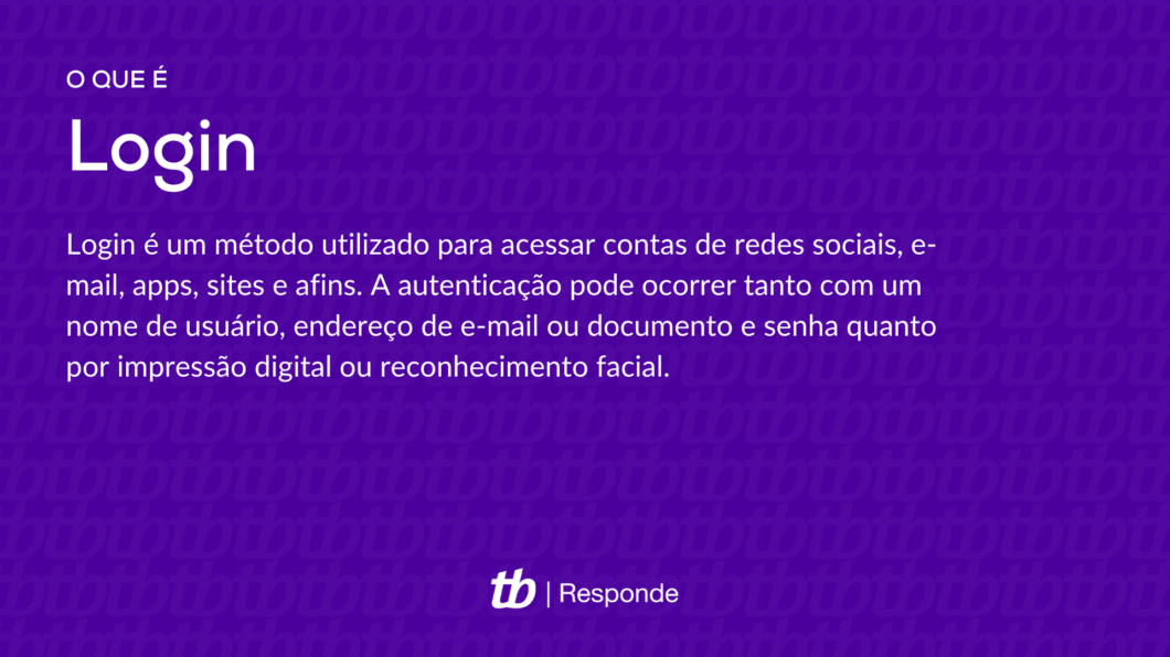 Tecnologia da Informação - Reconhecimento de acesso a serviços do