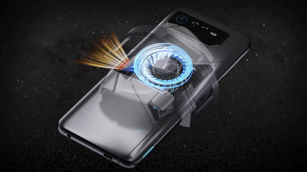 Asus ROG Phone 6D Ultimate has an improved cooling system (Image: Handout/Asus)
