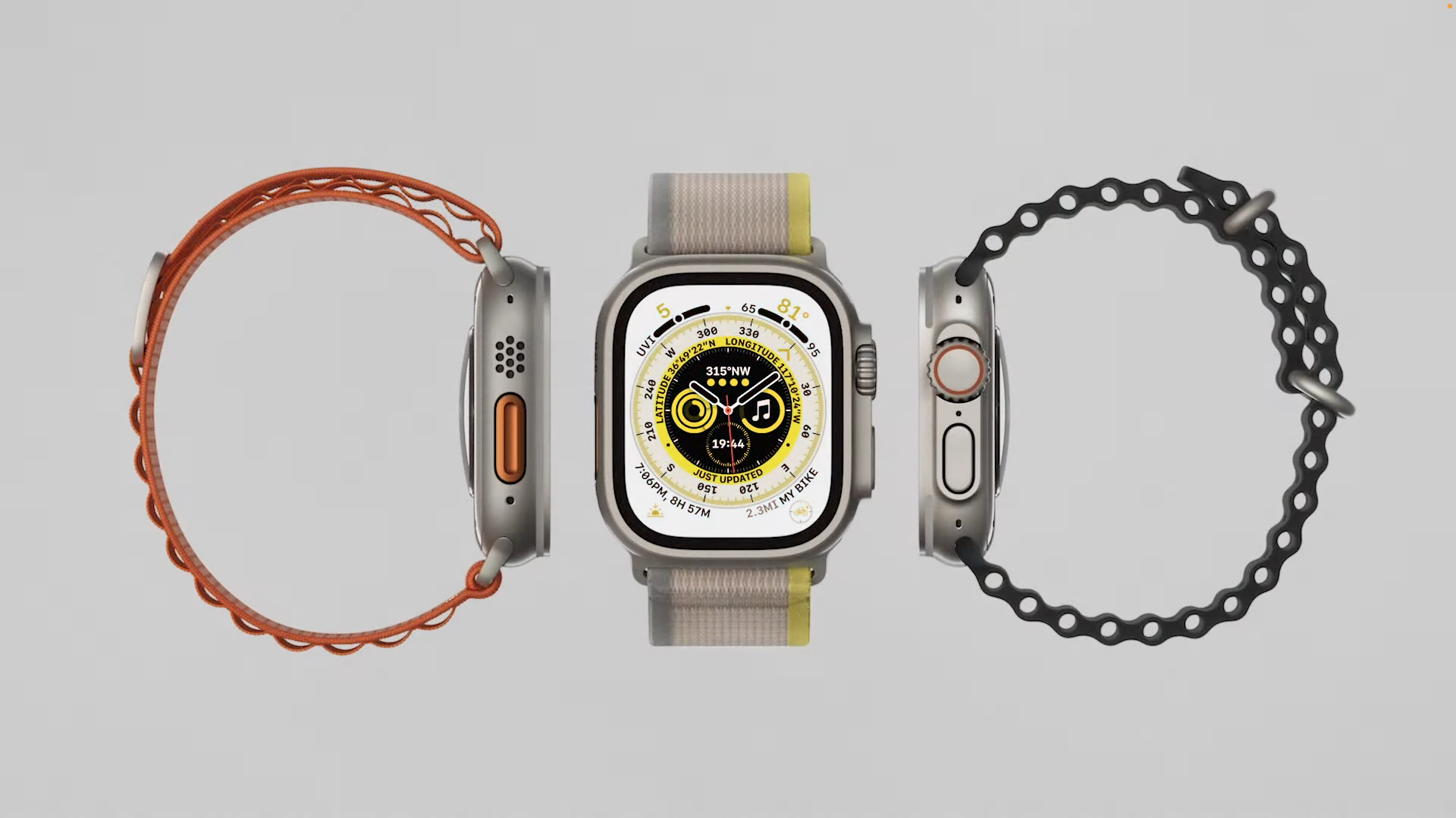 Pulseiras do Apple Watch Ultra são compatíveis com relógios