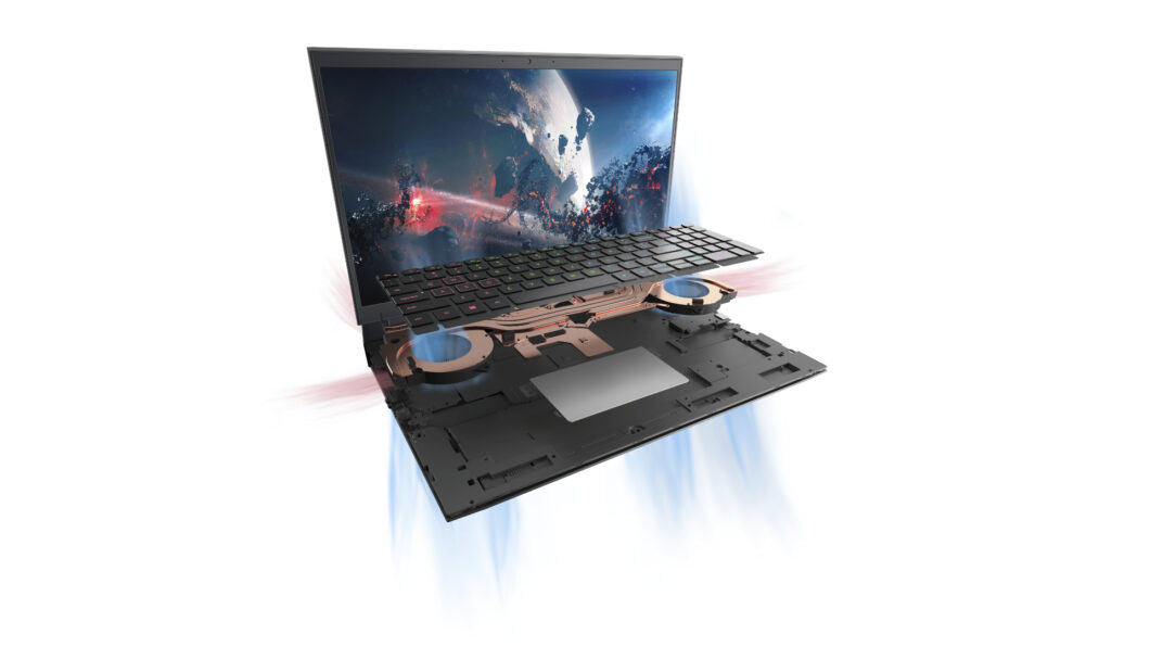 Dell G15 has improved thermal system to avoid high temperatures (Image: Handout/Dell)