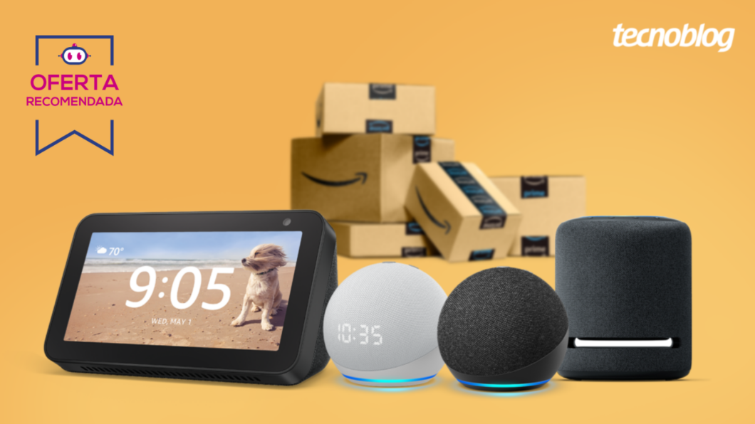 Amazon faz promoção de Echo Dot e oferece descontos para fones, lâmpadas e fechaduras