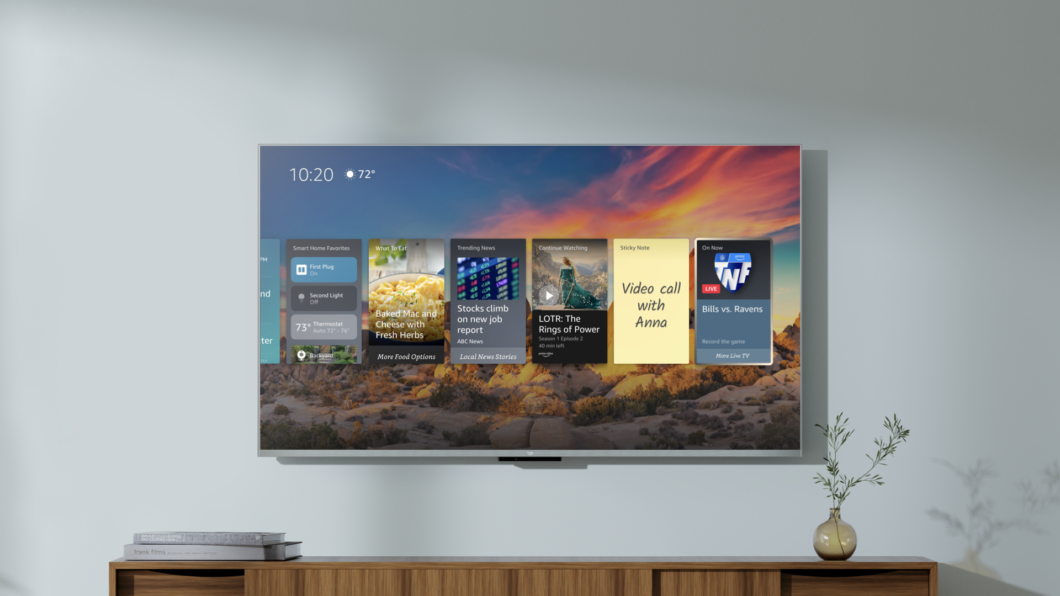 Amazon Fire TV Omni QLED com Experiência Ambiente
