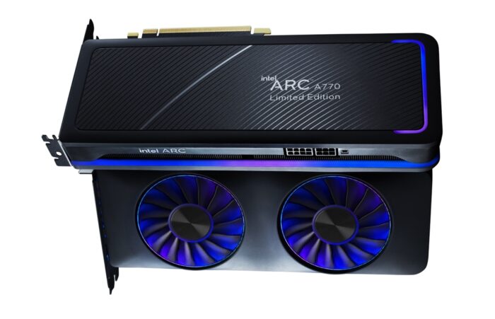 Arc A770 video card (image: publicity/Intel)