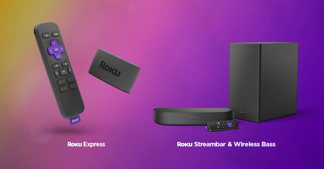 Roku anuncia novo Roku Express e Roku Wireless Bass nos EUA