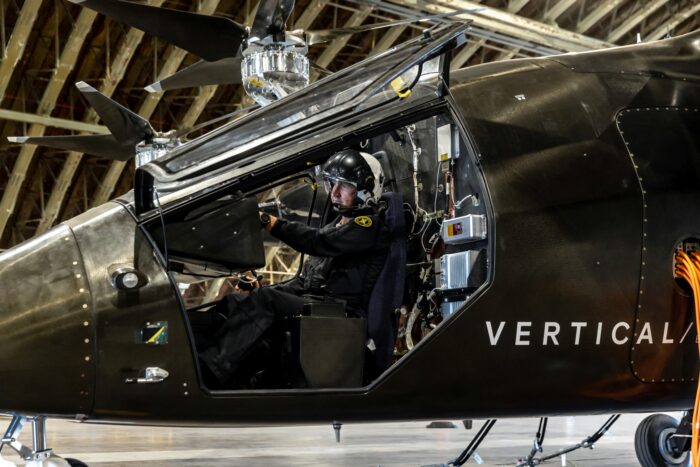 Teste com o VX4 (imagem: divulgação/Vertical Aerospace)