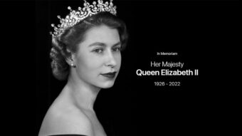 Homenagem à rainha Elizabeth II substitui imagens do iPhone 14 no site da Apple