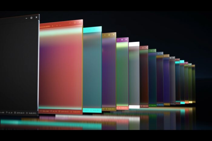 Muitas cores no Windows Terminal (imagem: divulgação/Microsoft)